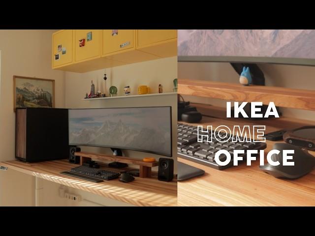 Building my husband’s dream office with IKEA hacks