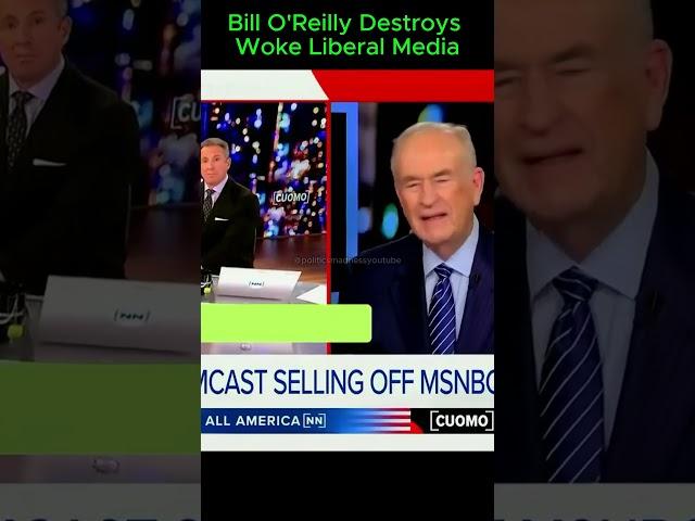 Bill O'Reilly Destroys Woke Liberal Media