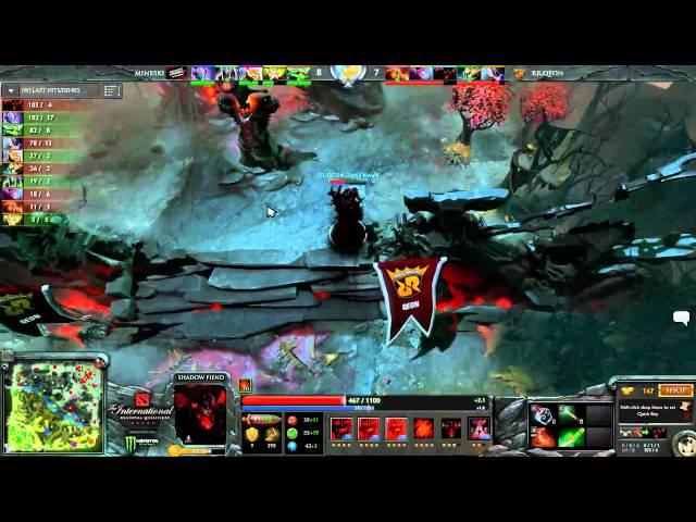 Mineski vs Rex Regum Qeon -  The International 4 Dota 2 Qualifiers - @Pimpmuckl @YeahWhiplash