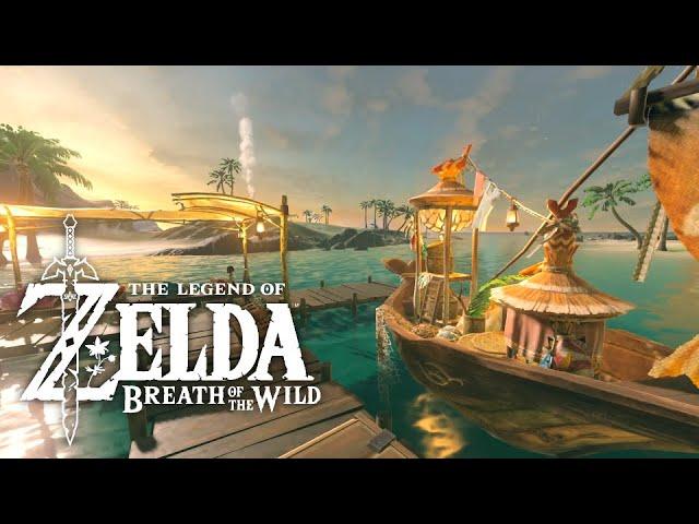 ️ Lurelin Village｜Breath of the Wild｜ZELDA Ambience｜Relaxing Zelda BGM