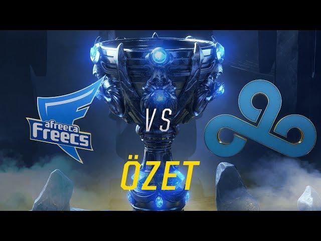 Afreeca Freecs ( AFs ) vs Cloud9 ( C9 ) 3.Maç Özeti | Worlds 2018 Çeyrek Final