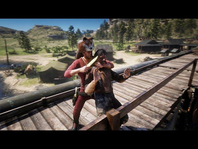 Red Dead Redemption 2 - Funny & Brutal Ragdolls Vol.135 - PS5