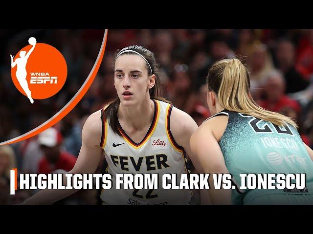 Sabrina Ionescu (23 PTS) vs. Caitlin Clark (18 PTS)  Liberty defeat Fever with final defensive stop