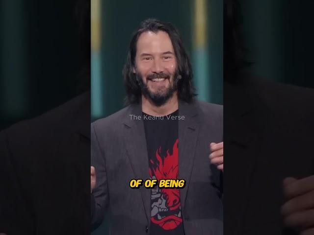 KEANU REEVES says "You're breathtaking"
