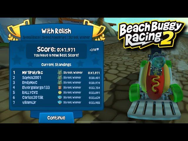 Beach Buggy Racing 2 • Speed Race • With Relish • 0:47.971