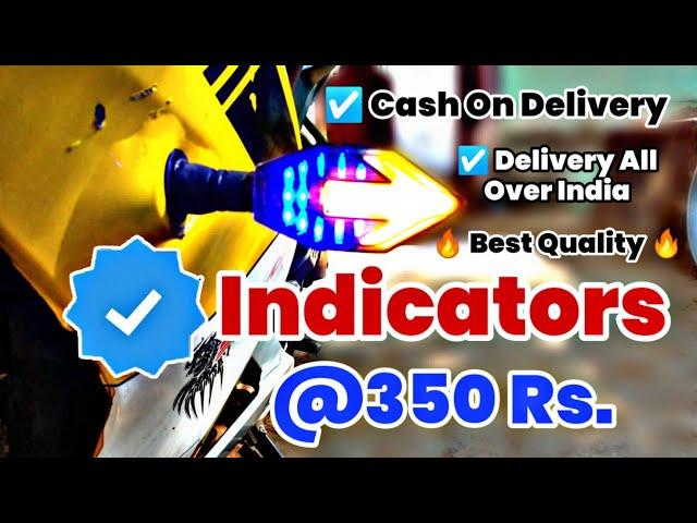 Indicators For Bikes | Best Quality Indicators | Different Type Of Turning Indicators | Installation