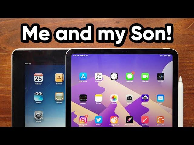 1st Gen iPad vs New iPad Pro!