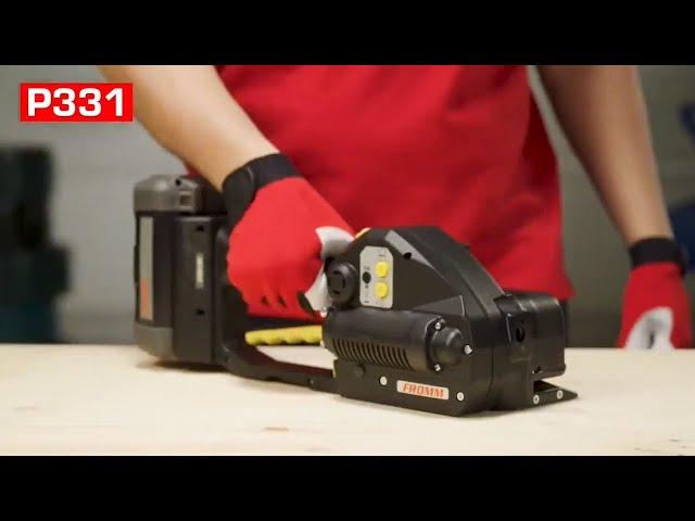 P331 Battery Powered Plastic Strapping Tool