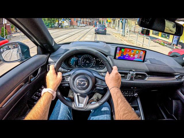 NEW Mazda CX-5 Homura 2024 [2.5 SKY-G 194 hp] |0-100| POV Test Drive #2053 Joe Black