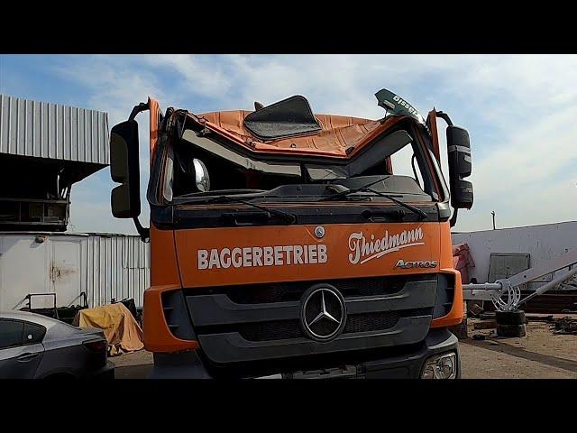 Mercedes Truck Accident Cabin ' Chassis Repairing And Restoration || Truck World 1 ||