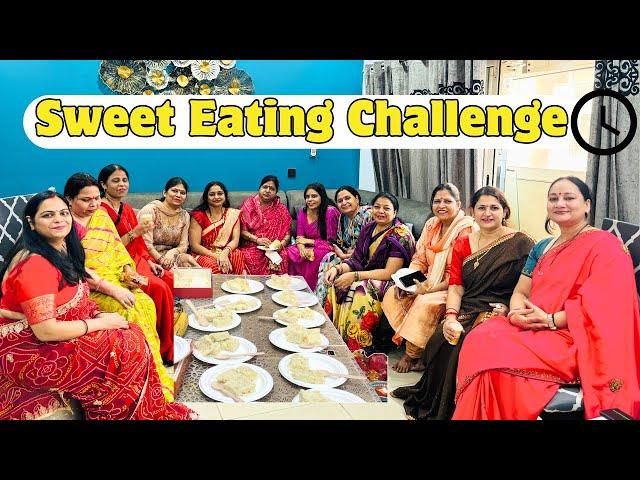 Sweet Eating Challenge for 24 hours #challenge  Himani Sachan vlogs