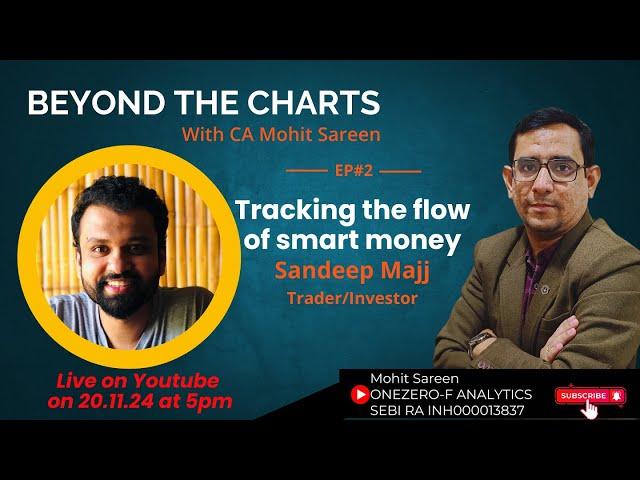 Beyond the Charts with CA Mohit Sareen (Ep-2): Tracking the Flow of Smart Money with Sandeep Majj