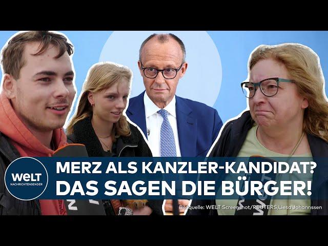 IHRE STIMME: Friedrich Merz statt Wüst und Söder als Kanzlerkandidat der Union? Das sagen Wähler!