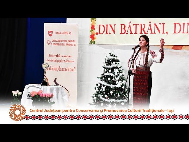 2020 - Festivalul „Din bătrîni din oameni buni” - Andreea Nicoleta Vladeanu - Iași