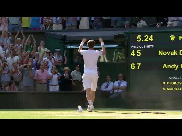 Andy Murray wins Wimbledon 2013 title