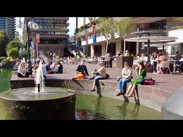 Barbican Centre: London’s Hidden Oasis in Glorious 4K - Walking Tour.