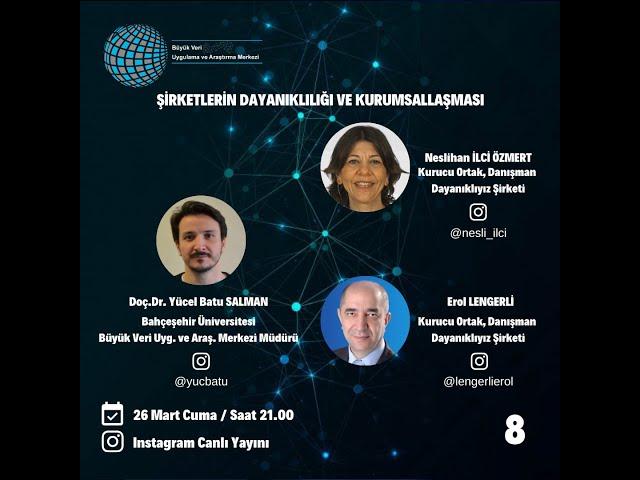 Doç.Dr. Yücel Batu SALMAN&Neslihan ÖZMERT&Erol LENGERLİ Şirketlerin dayanıklılığı ve Kurumsallaşma