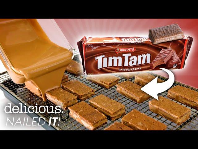 Wazza Attempts to Recreate The Original Tim Tam Biscuit | delicious. Australia