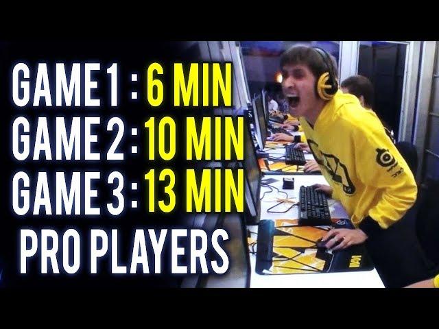 Top 3 Fastest Games Ever Dota 2