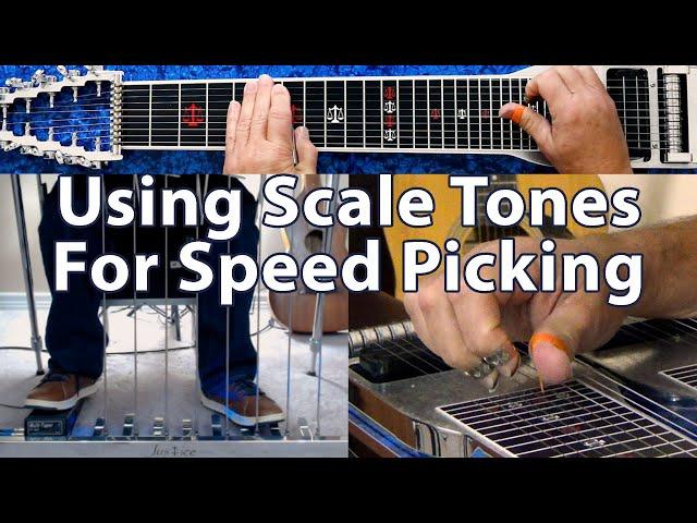 Improve Your Speed Picking with Scale Tones | Pedal Steel Guitar Lesson