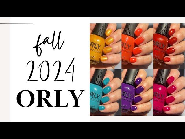 ORLY "Terranova" Fall 2024 Collection  | Swatch & Review