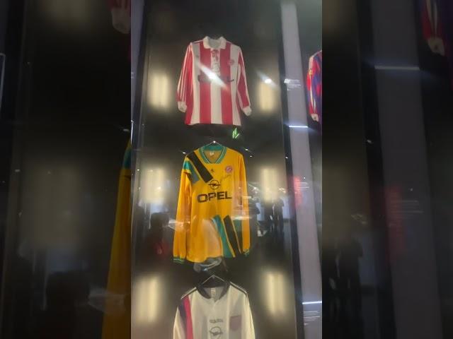 Bayern Munich Allianz Arena Museum- Football Kits