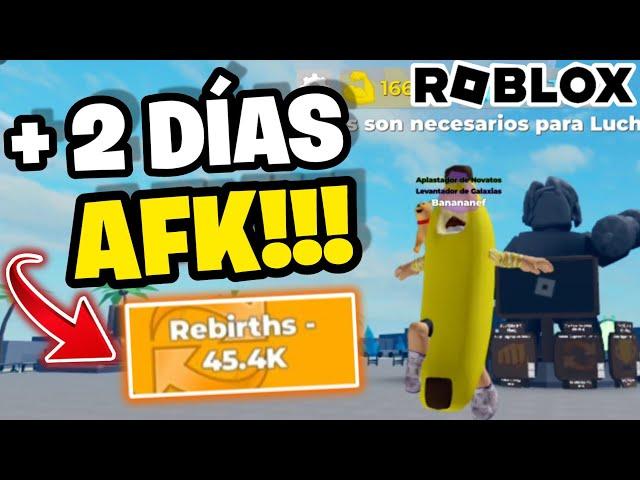 ¡Así hice +14,000 RENACIMIENTOS!  MUSCLE LEGENDS  | ROBLOX