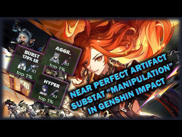 A Tutorial on "Manipulating" Artifact Substats on Genshin Impact