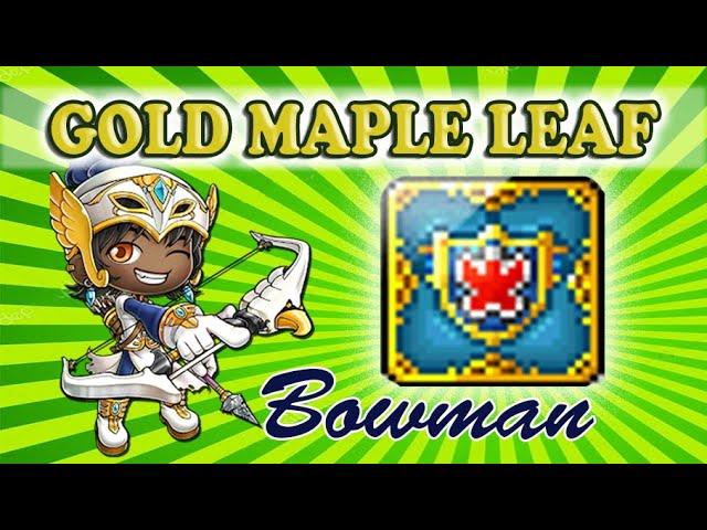 Maplestory: BOWMAN Emblem Guide (Gold Maple Leaf)