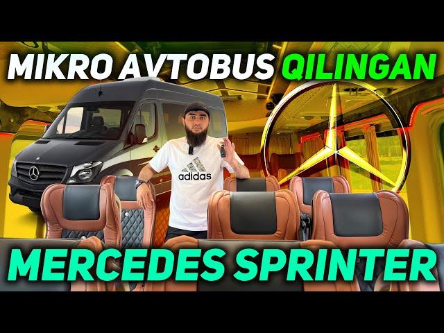 Mikroavtobus qilingan Mercedes Sprinter haqida ‼️