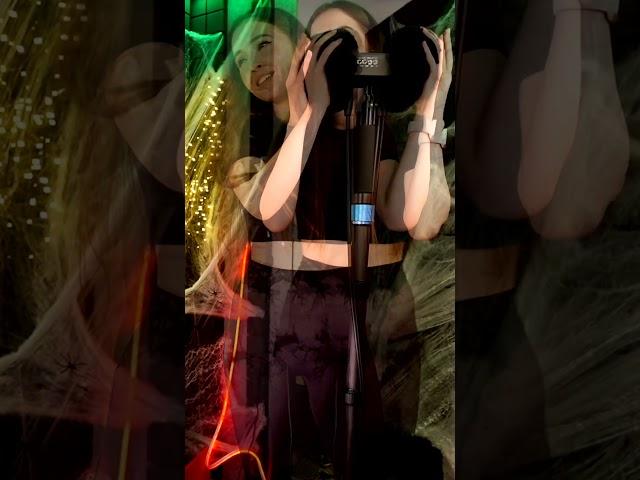 ASMR Fluffy Mic Scratching #asmr #tangerin #shorts