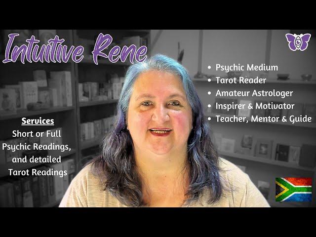 Re-Introducing Intuitive Rene Psychic Medium & Tarot Reader and Teacher
