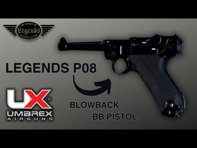 Legends P08 Blowback Airgun by Umarex Airguns