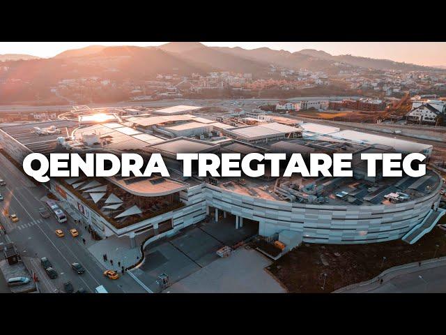 QENDRA TREGTARE TEG | 5K DRONE VIDEO, TIRANA 2023