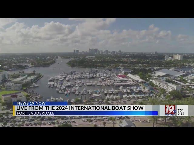 Mike Caudill Live from Fort Lauderdale International Boat Show | Oct. 31, 2024 | News 19 at 9 a.m.