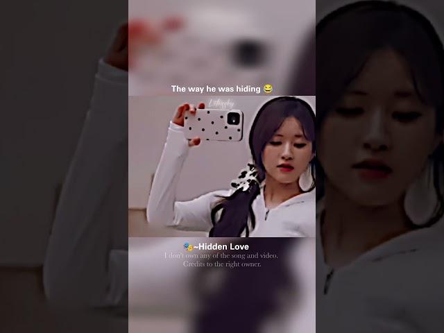 This scene | #kdrama#cdrama#hiddenlove#youku#chenzheyuan#zhaolusi#drama#shorts#explore#fyp#shorts