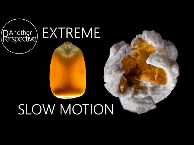 Popping Popcorn at 40,000 FPS in Ultra Slow Motion