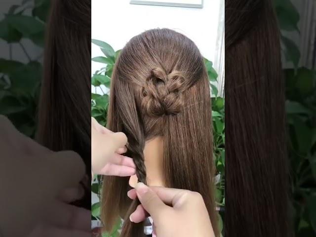 Creative new hair style easily for long hair#shorts #fashion #subscribe #viral #like #shares