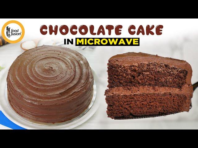 Perfect Chocolate Cake In A Microwave – Recipe By Food Fusion