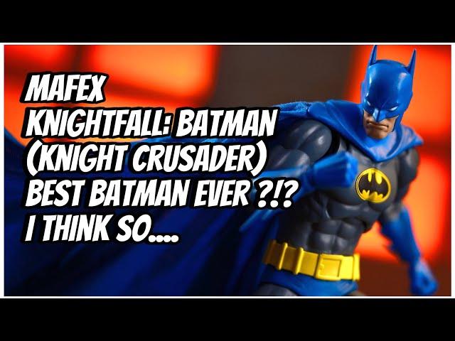 Mafex: Knightfall Batman (Knight Crusader) The BEST Mafex BATMAN FIGURE??