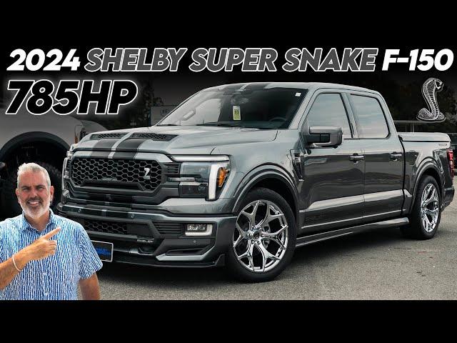 BEST COLOR COMBO?! Carbonized Grey 2024 Shelby Super Snake F-150 785HP