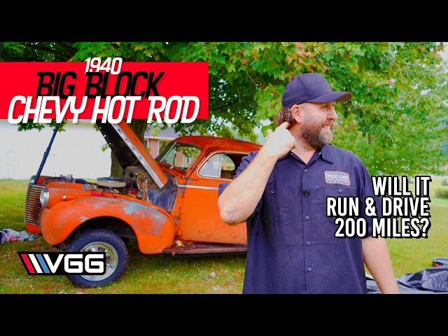 Will This 1940 BIG BLOCK Hot Rod RUN AND DRIVE Home?