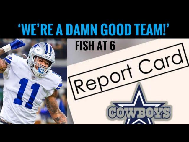 #Cowboys Fish at 6 Report Card: BIG DECISIONS & BAD GRADES: 'We're a damn good team!' - Micah