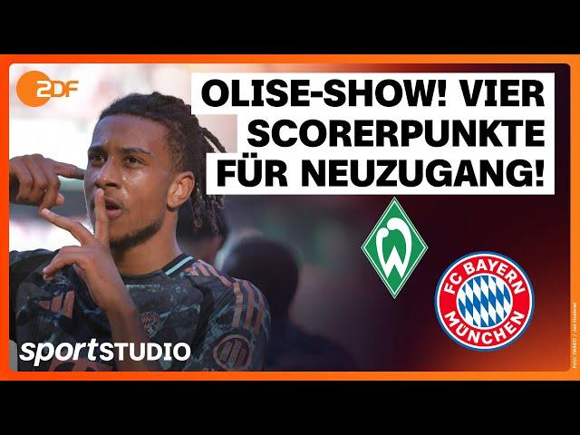 SV Werder Bremen – FC Bayern München | Bundesliga, 4. Spieltag Saison 2024/25 | sportstudio