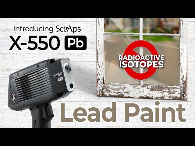 Lead Paint Analyzer X-550 Pb XRF Introduction