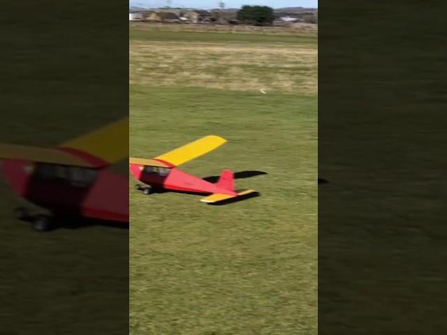 Rudder Bug maiden completed. #aviation #rcpilot #experimentalplane #modelmaking