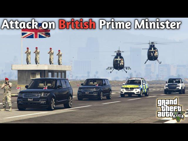 GTA 5 - Attack on British Prime Minister | Security in Action