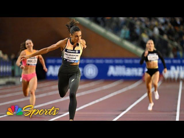 Sydney McLaughlin-Levrone cruises to DOMINANT 400m win in Brussels | NBC Sports