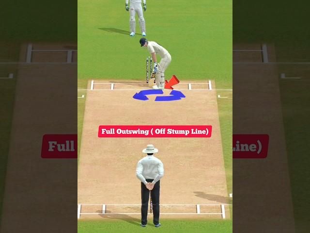 Test Match Bowling Trick  Work  Real Cricket 24 #shorts