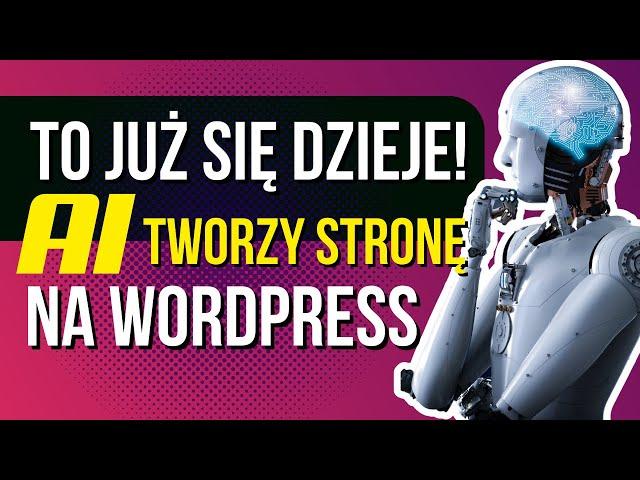 w 60 Sekund ⏰ Za DARMO AI Sztuczna Inteligencja Tworzy Stronę Na WordPress  ZipWP Astra | Spectra